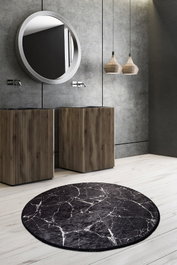 Mijölnir Alfombrilla de baño Marble Djt Multicolor de 100 cm